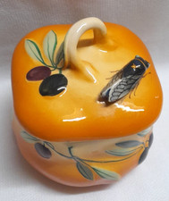  POT SUCRIER  EN FAIENCE DE