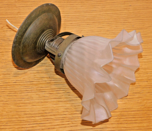 Ancien 1940 lampe - lampe, tulipe