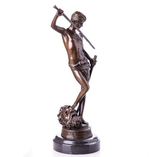 Sculpture david bronze - david, en