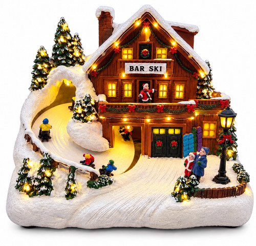 Village noël lumineux - de, avec