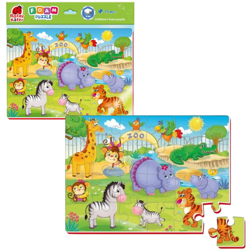 Puzzle mousse animaux du - puzzle,