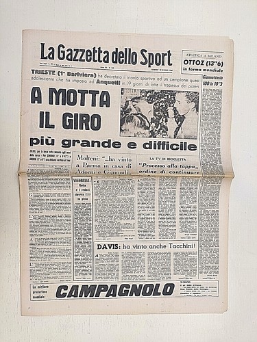 Gazzetta dello sport - gazzetta, juin