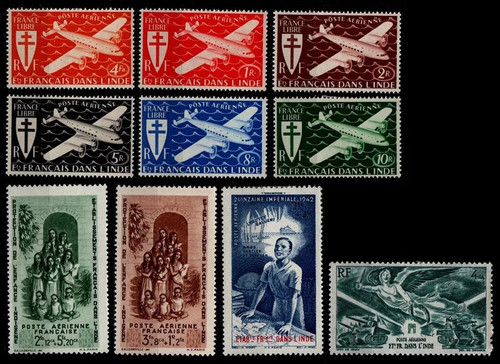 Inde poste aérienne - inde, 1