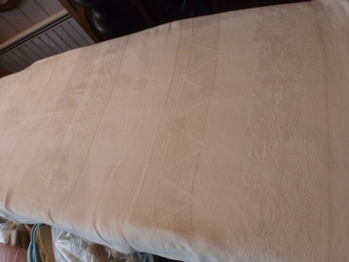 Nappe vintage blanche - vintage,