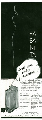 Publicité ancienne parfum