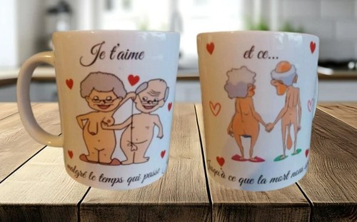 Mug humour couple agé - mug,
