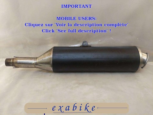 Silencieux pour triumph - silencieux,