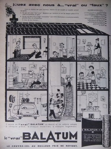 Publicité 1958 vrai - 1958,