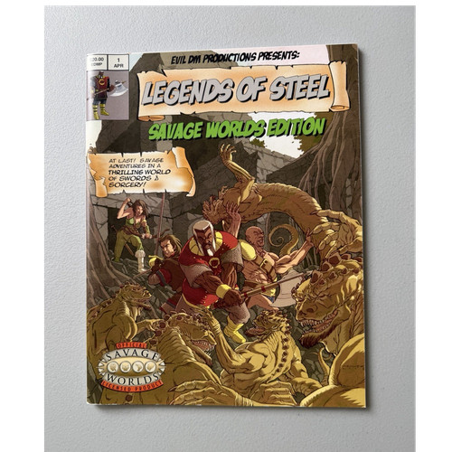 Savage worlds legends steel - worlds, of