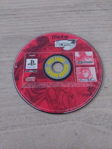 Street fighter alpha ps1 cd - street,