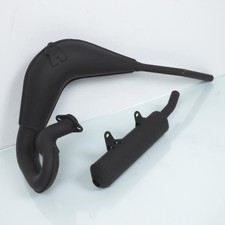 Ligne de pot d'échappement GIANNELLI pour moto Kawasaki 125 KMX 1986 à 2002 neuf