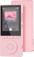 Lecteur MP3 64 Go, MP3 Bluetooth 5.3 avec Haut-Parleurs, Lecteur Musique