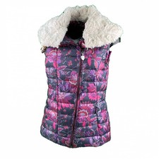 Chervo Golf Gilet Matelassé Dames Eli Pro Therm Rouge à Motif 83L Gr.36 Neuf