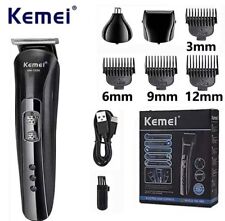 Kemei KM-1506-tondeuse électrique multifonction, rasoir rechargeable, 