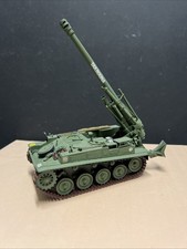 1/35 Maquette Montée ! Heller ? AMX 13 115 Char Obusier Automouvant Armée France