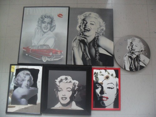 Lot cadres tableaux 1 - 5,