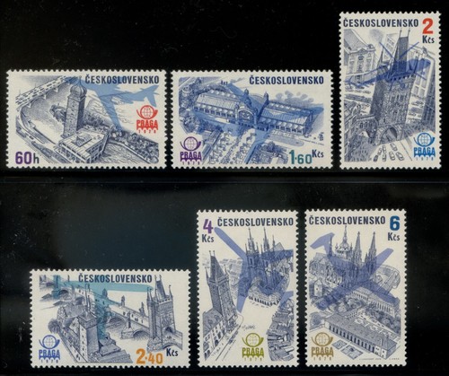 Czechoslovakia 1976 mnh praga - czechoslovakia,