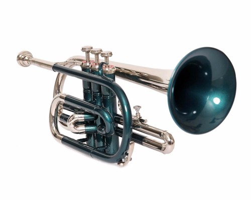 Cornet green nickel - bb, flat