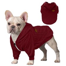 Pull à Capuche zippé pour Chien Pet Vêtements Chien Chat Vêtements Mignon Vêt...