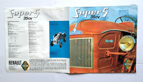 Tracteur renault super 5 - /,