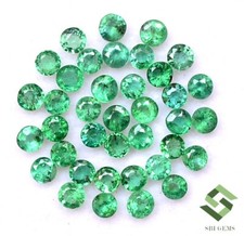 2.25 MM Émeraude Naturel Rond