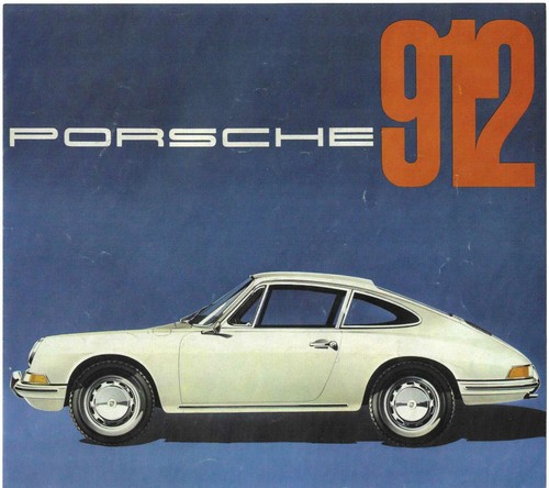 Porsche 912 1965 reprint - porsche,