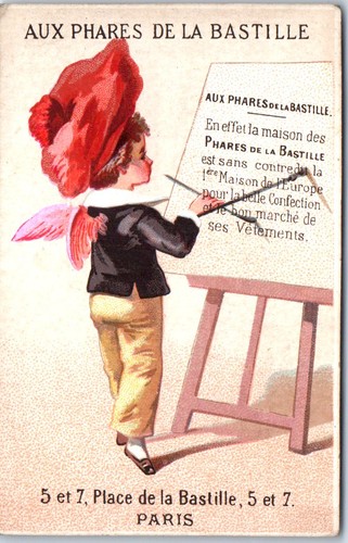 Chromo lecon au tableau - -,
