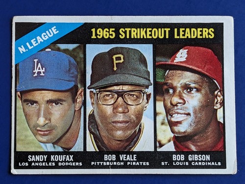 1966 topps nl strikeout - 1966,
