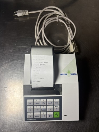 Mettler toledo p45 printer - lc-p45,