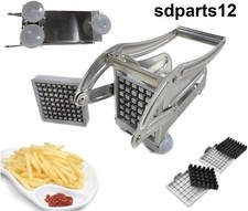 Coupe-Frites Professionnel en Acier Inoxydable Lames 9mm & 12mm Découpe Frites