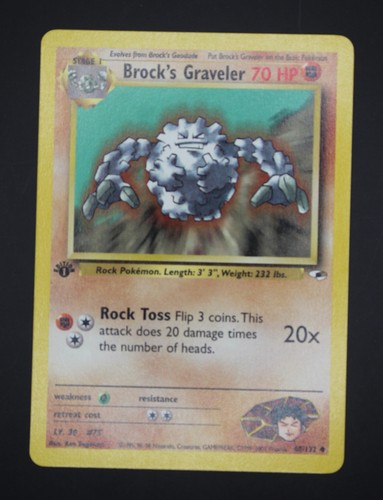 Carte pokemon 132 brock - 40-132, brock's