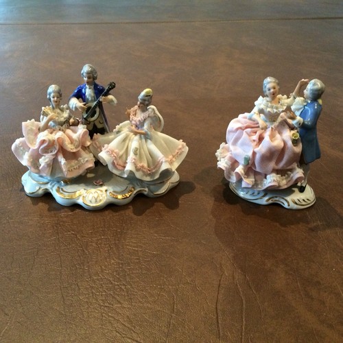 Groupes porcelaine saxe - groupes, en