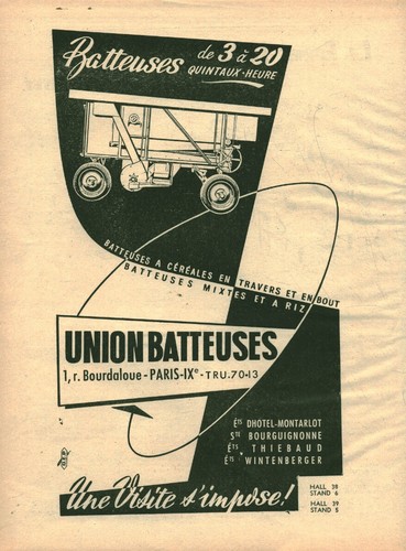 Publicité ancienne union