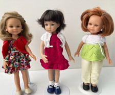 3 ensembles pour poupées de marque Paola Reina 32cm ou Little Darling - série 2