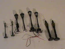 lot de 8 lampadaires HO /6