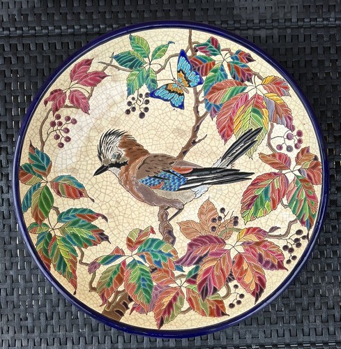 Important plat creux en - ,