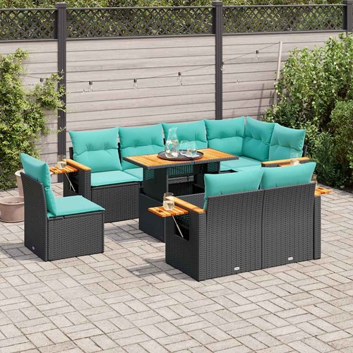 Salon jardin avec - avec, coussins