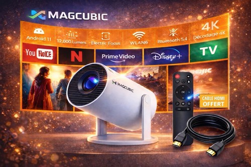 Mini vidéo projecteur - projecteur, 4k