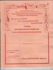 Cours de Formation Musicale (solfège chanté et théorie) Préparatoire 1