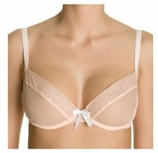 FIFI CHACHNIL - Soutien-gorge 90B à armatures Chamade rose nude beige NEUF