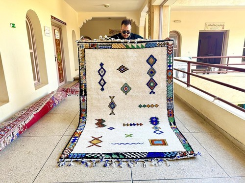 Tapis laine berbère - tapis, en