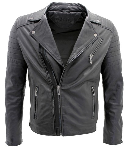Homme noir slim fit brando - noir,