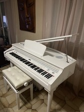 DGP - 200 Digital Grand Piano with Deluxe stool Gloss White. Only 9 months old