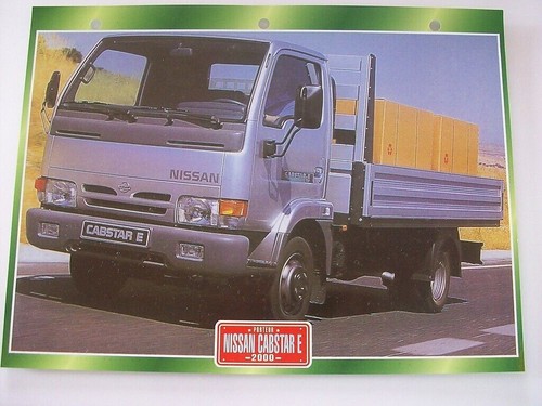 Carte fiche camion - fiche, porteur