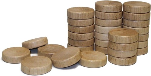 Sjoelbak game pieces - sjoelbak,