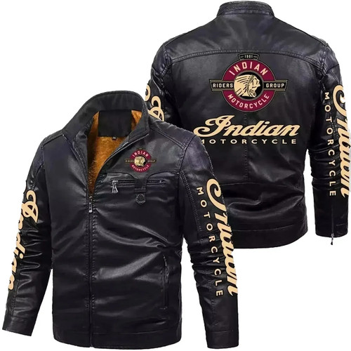Men black indian bomber - black,