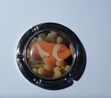 Accroche crochet pour sac à main decor Poisson Clown