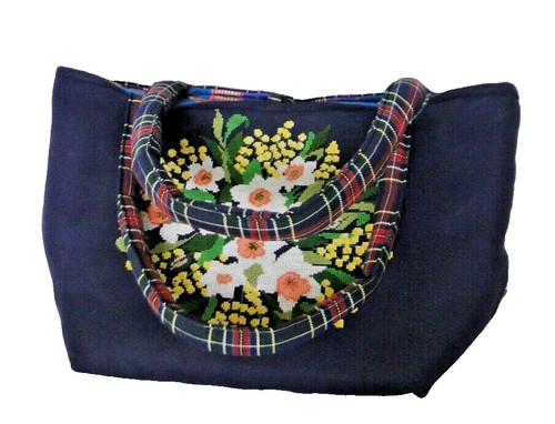 Sac ouvrage tissus - sac, a