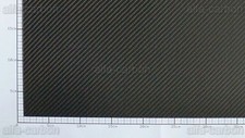 2mm Plaque en Charbon Fibre