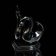 Sculpture de Table Cygnes en